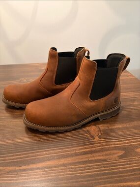 Carhartt Men’s Tan Brown Chukka Work Boots